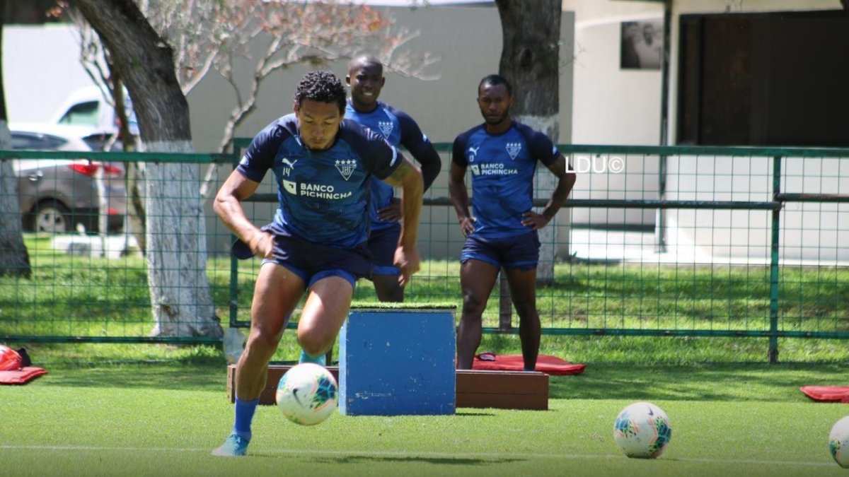 Liga de Quito entrenó con la mira puesta en los amistosos previo a la reanudación de la LigaPro.