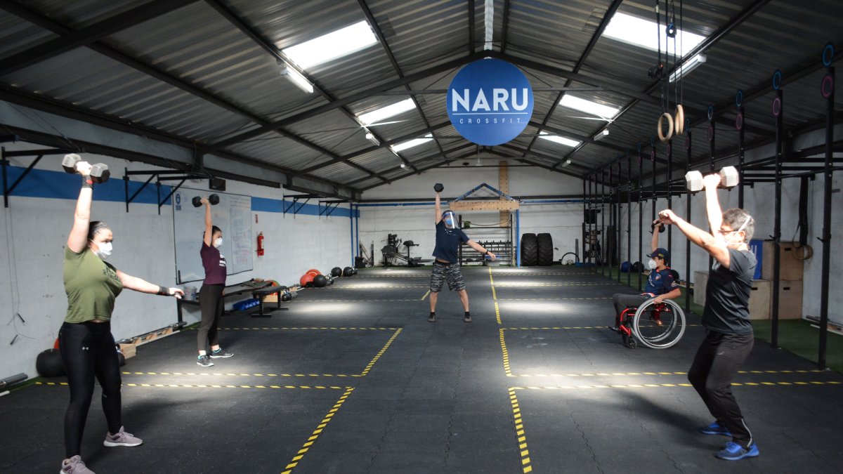 Centros de entrenamientos deportivo como Crossfit ya empezaron a tomar medidas sanitarias y de seguridad para poder funcionar durante la pandemia.