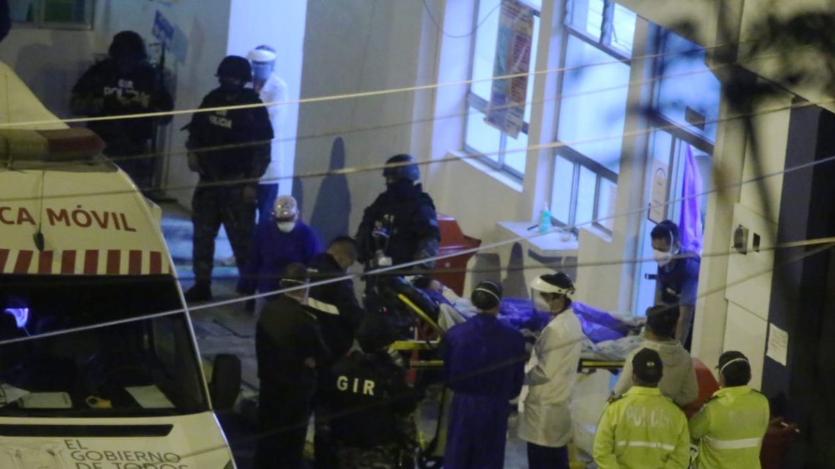 Anuncio. Daniel Salcedo, tras ser traído desde Guayaquil a Quito, anunció que podría incursionar en la política..