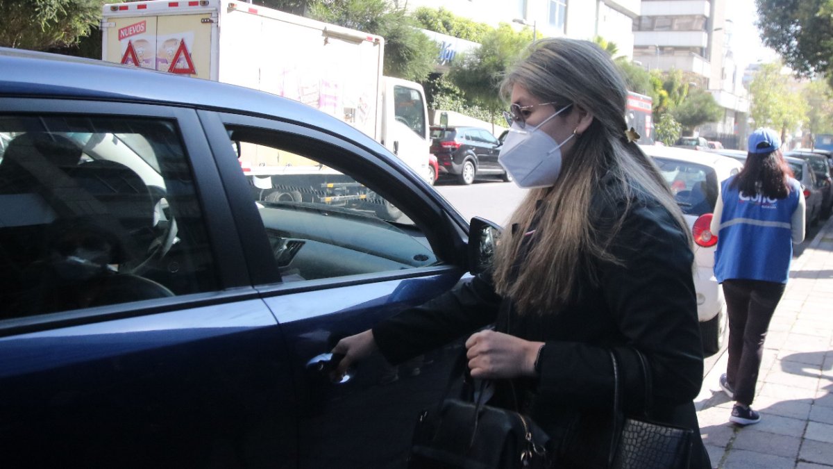 Defensa. María Moreira, es la abogada del exasambleísta Daniel Mendoza.