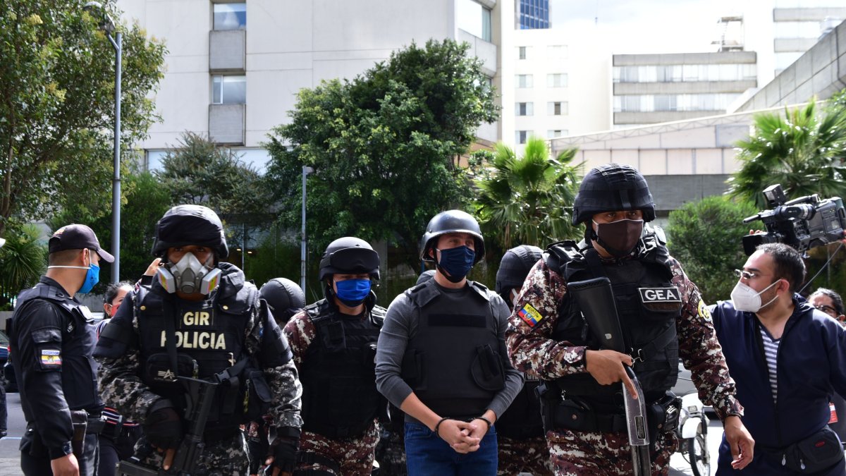 Daniel Mendoza. Detenido cuando era asambleísta de Alianza PAIS; está acusado de delincuencia organizada.