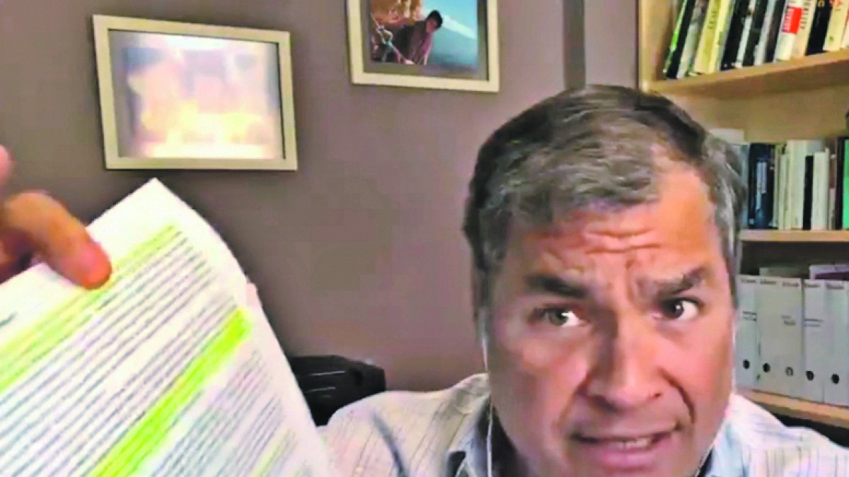 El expresidente Rafael Correa busca participar en las próximas elecciones mientras avanza el trámite de su sentencias por cohecho en el caso Sobornos.