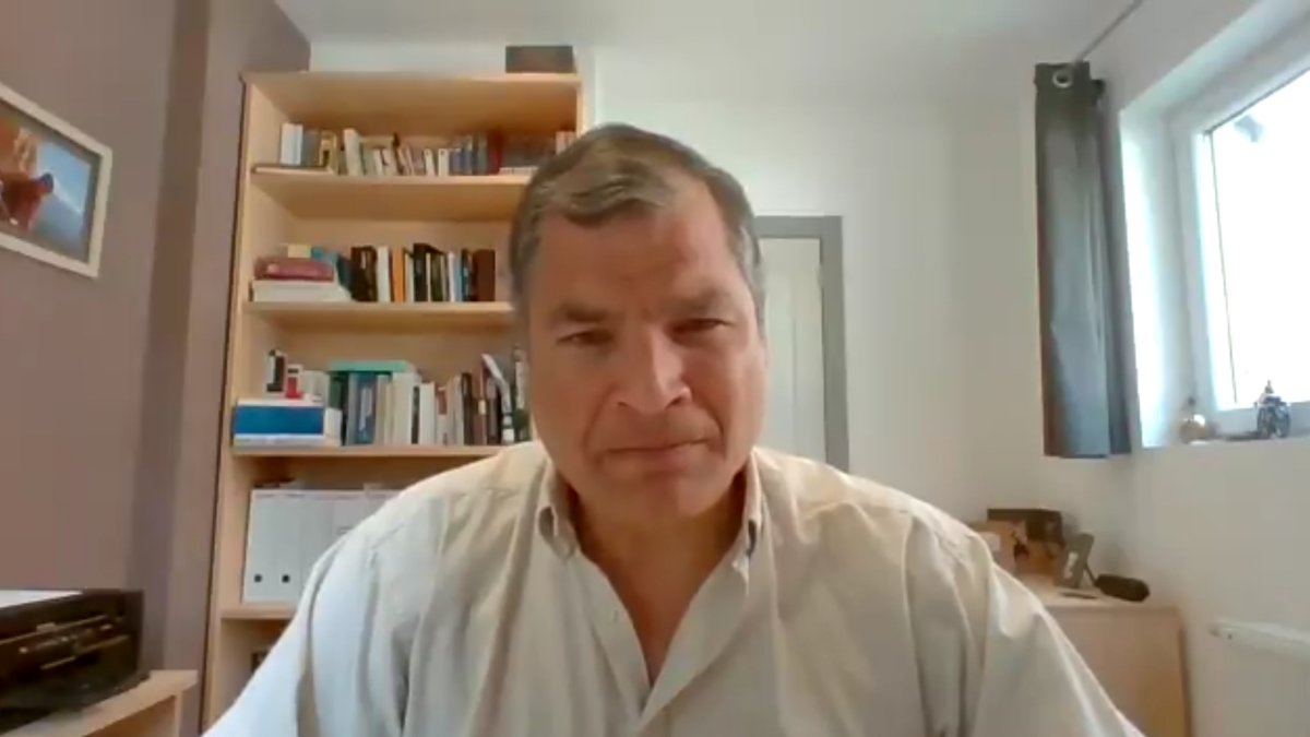 El expresidente Rafael Correa busca participar en las próximas elecciones mientras avanza el trámite de su sentencias por cohecho en el caso Sobornos.