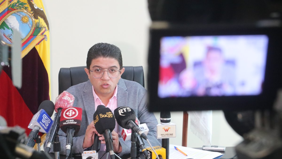 Diego Maldonado, gerente de la Corporación Nacional de Electricidad.