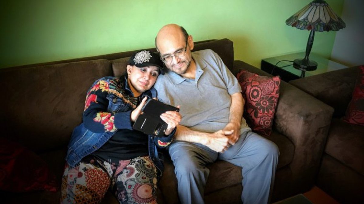 María Antonieta de las Nieves y Edgar Vivar se conocen desde 1971.