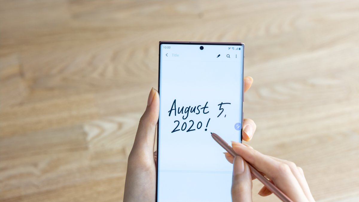 Lanzamiento oficial del Galaxy Note 20.