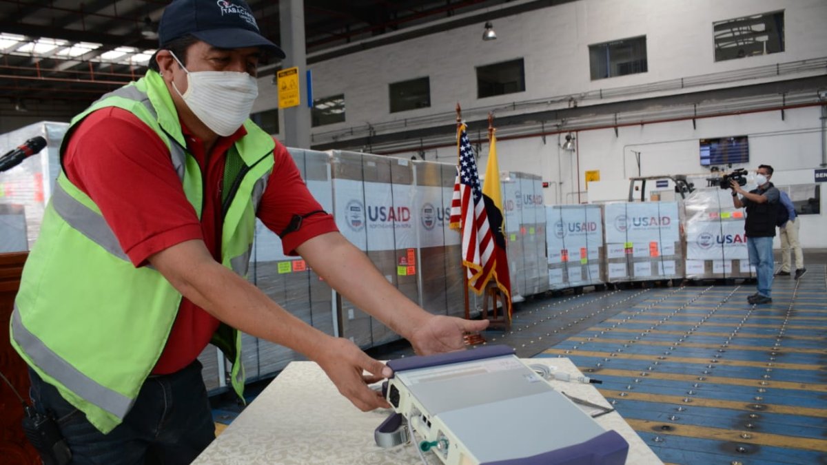 Los equipos que llegaron al país son de última generación y la donación supera los tres millones de dólares.