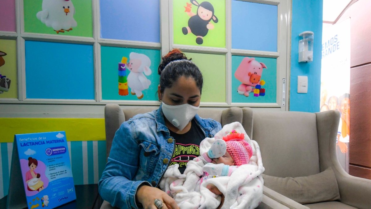 La cabina de lactancia que está ubicada en el Malecón Simón Bolívar.