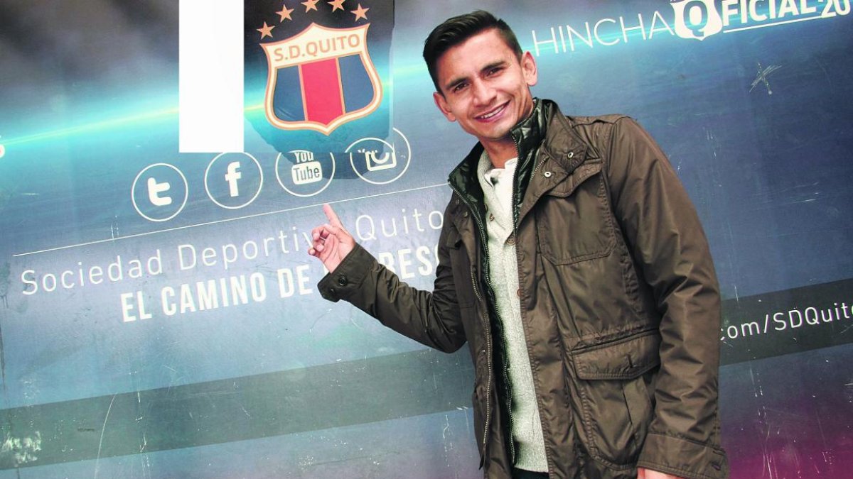 Luis Fernando Saritama regresa al Deportivo Quito para aportar con su experiencia a la joven plantilla chulla.