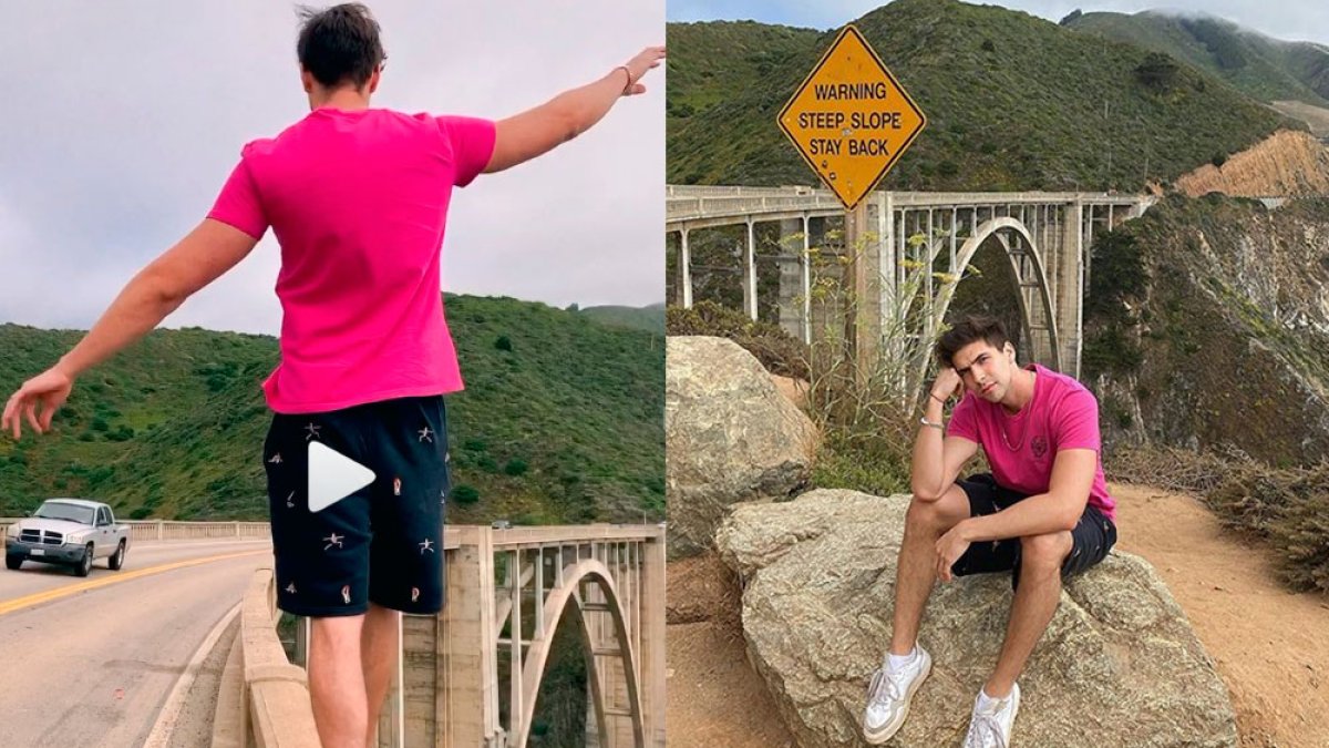 El vídeo fue compartido en su perfil de Instagram.