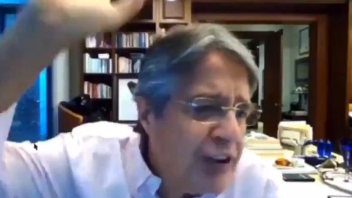 El precandidato presidencial, Guillermo Lasso, en el marco de una cita virtual mencionó la frase que trascendió en redes sociales.