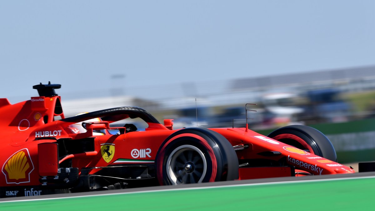 La última temporada de Sebastian Vettel en Ferrari va de mal en peor.