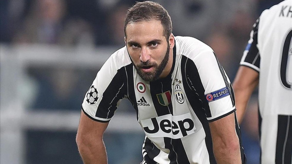 Gonzalo Higuaín tuvo en su cabeza la clasificación de la Juve.