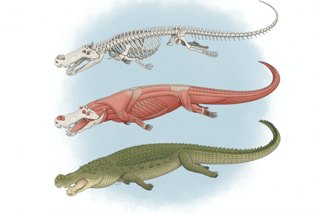 Cocodrilos de terror' del tamaño de autobuses habitaron la Tierra