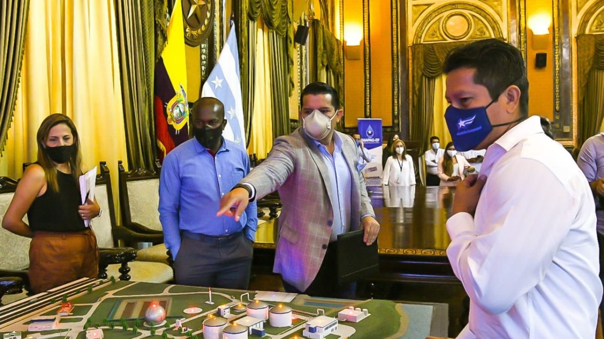 Hecho. Este 11 de agosto, las autoridades municipales y Emapag dieron a conocer los detalles de la obra.