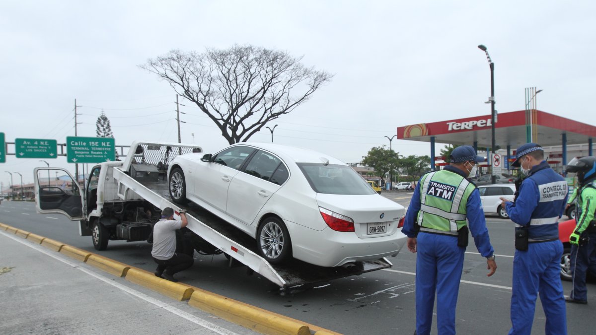 Control. Ayer, siete vehículos fueron retenidos durante los operativos de la ATM.