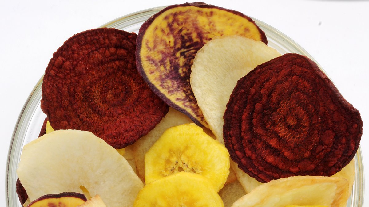 Los snacks de plátanos y otros productos naturales entre las opciones.