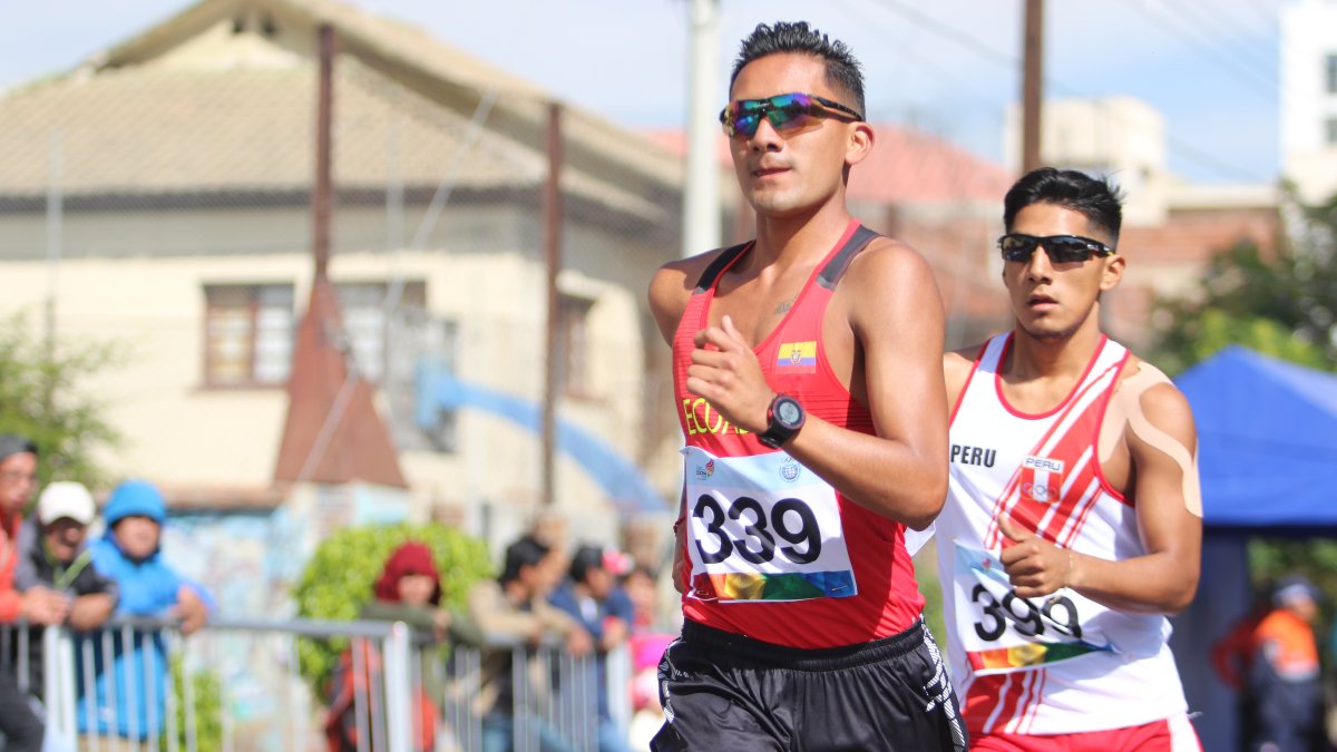 Sudamericano. Pintado empezó a trazar el camino a Tokio desde los Juegos de Cochabamba 2018, donde fue oro en los 20 km al cronometrar 1 hora, 24 minutos y 56 segundos.