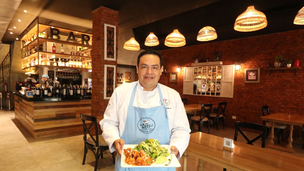 Juan Carlos Cartagena, chef ejecutivo.