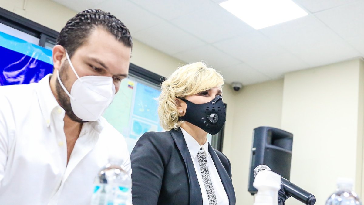 La solicitud. La hizo la alcaldesa de Guayaquil el pasado miércoles durante la reunión que tuvo con los miembros del COE Cantonal.