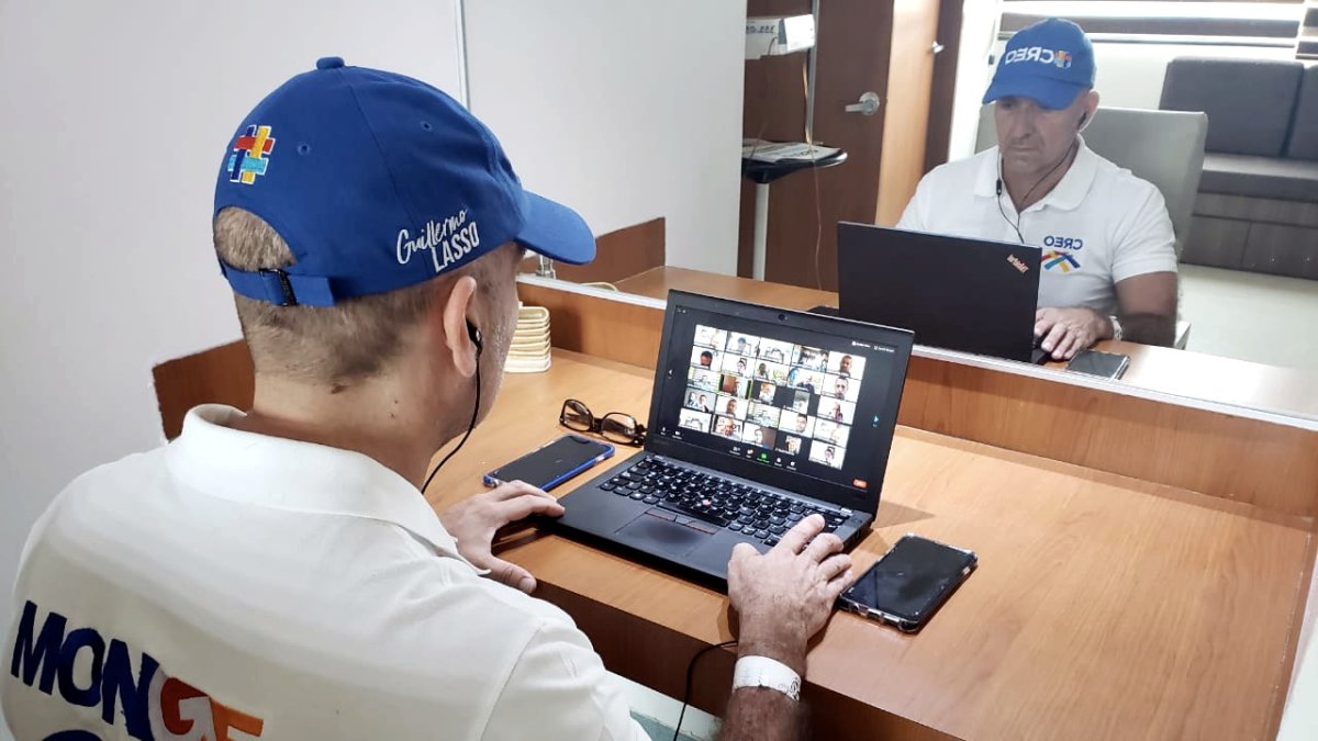 César Monge propuso los nombres de Lasso y Borrero ante la Asamblea de CREO.