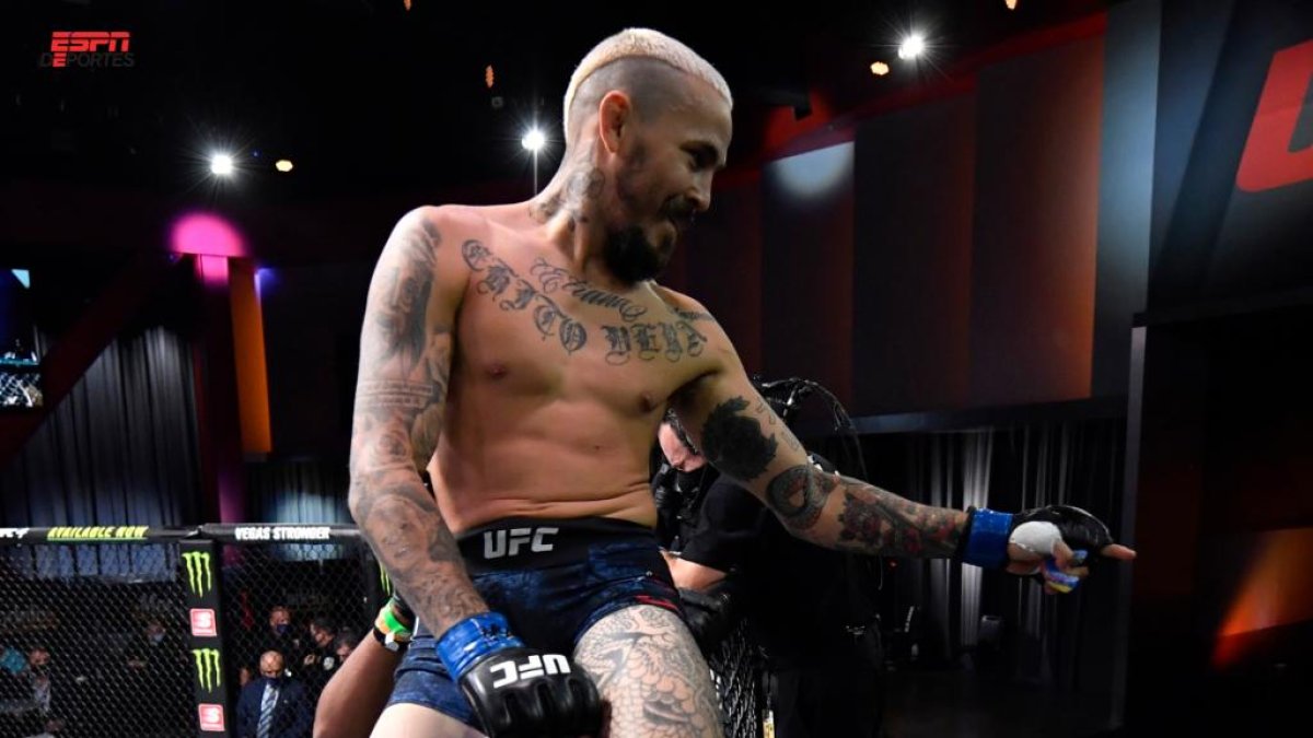 Autoridad. Vera al final del combate señaló a los directivos de la UFC que está para integrar el top 10.