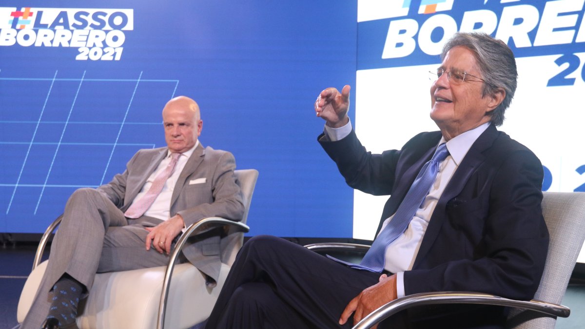 El binomio del movimiento CREOfue presentado ayer en Guayaquil 