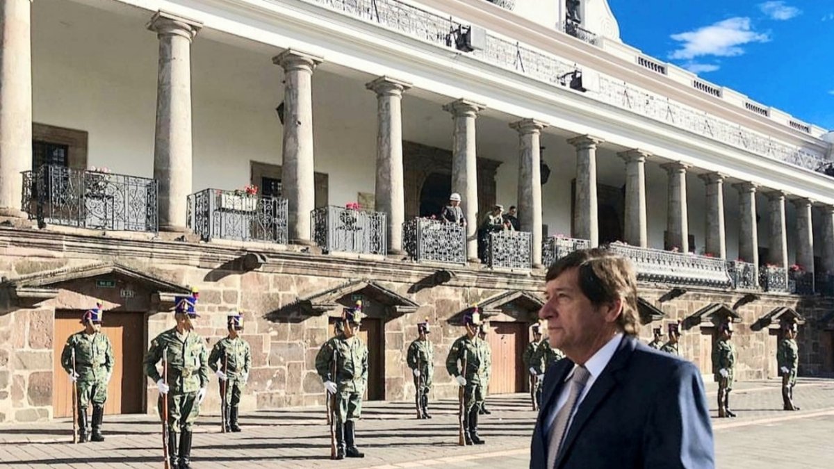 Actor. César Rohon asumió la coordinación del PSC por Vicente Taiano.