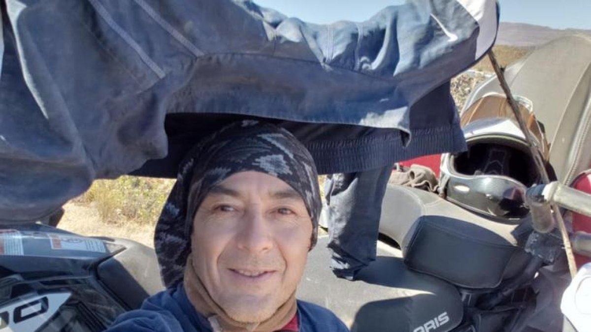 Una imagen del ecuatoriano desaparecido en Perú.