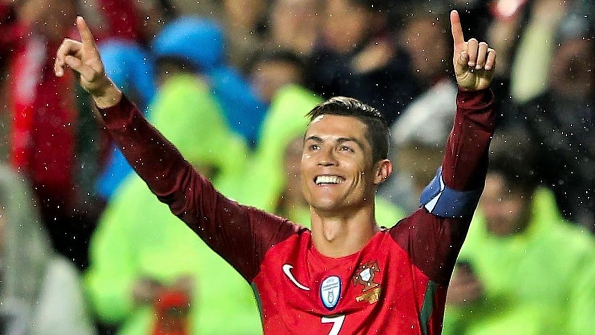 Cristiano Ronaldo, histórico jugador de la selección portuguesa que juega en la Juventus.