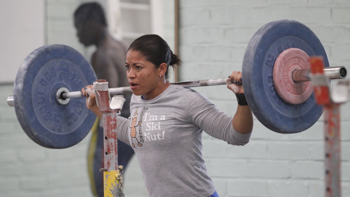 Los entrenamientos de Alexandra Escobar son muy exigentes, incluso durante la pandemia de la COVID-19.