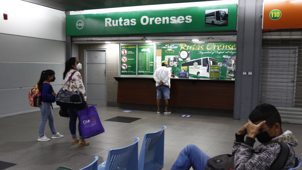 Situación. Rutas Orenses es una de las cooperativas que no tienen conexión con Guayaquil
