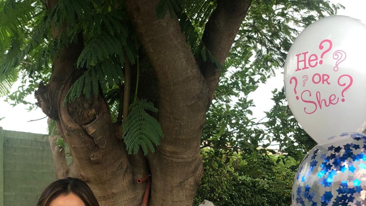 La presentadora emocionada luego de conocer el sexo del bebé que espera.