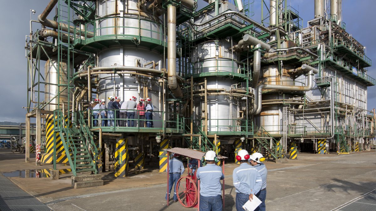 La refinería de Esmeraldas es el activo más costoso de Petroecuador. Tiene un valor asegurable de $ 1.556 millones.