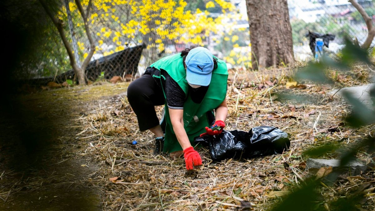 Iniciativa. Alrededor de tres horas duró la minga en diferentes espacios del área