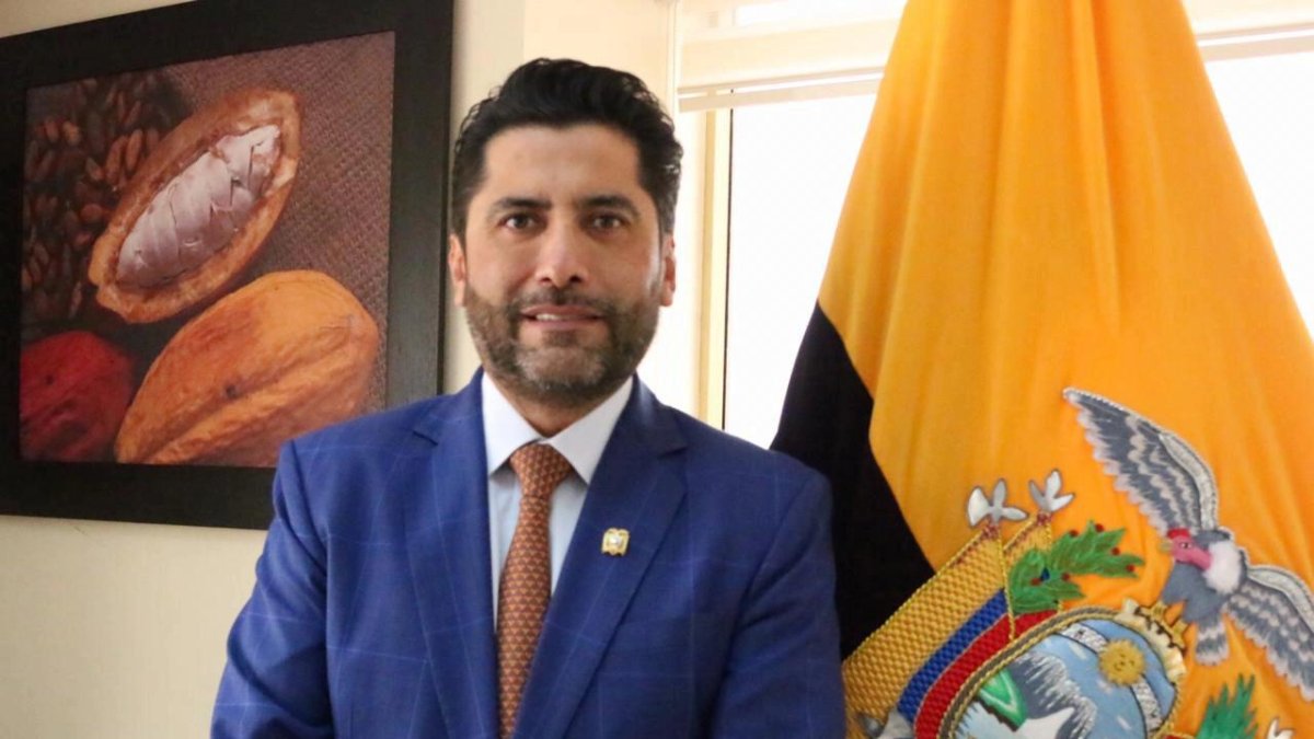 Iván Ontaneda, ministro de la Producción.