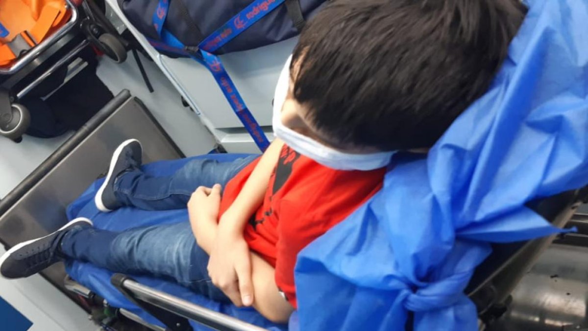 El adolescente tuvo que recibir atención médica tras el incidente, que ocurrió en el norte de Guayaquil.