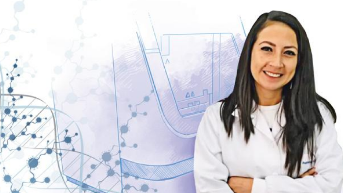 Jennyfer García es la investigadora y docente de la Universidad UTE que contactó e investigó a la familia que presentaba la mutación del gen TP53.