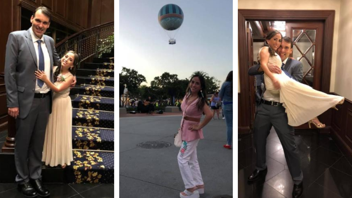 A Martha y Klaas los separa medio metro. Ella tiene síndrome de Turner, una condición que solo afecta a pocas mujeres.