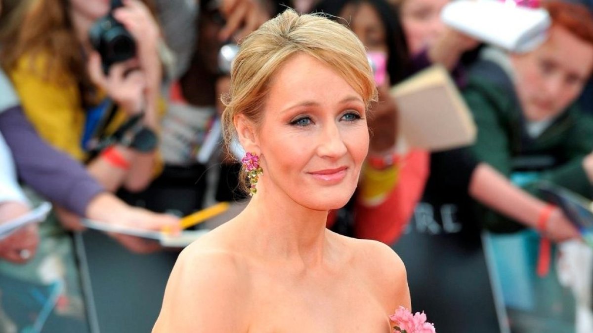 J.K. Rowling autora de la saga de libros de ficción 'Harry Potter' en una fotografía de archivo
