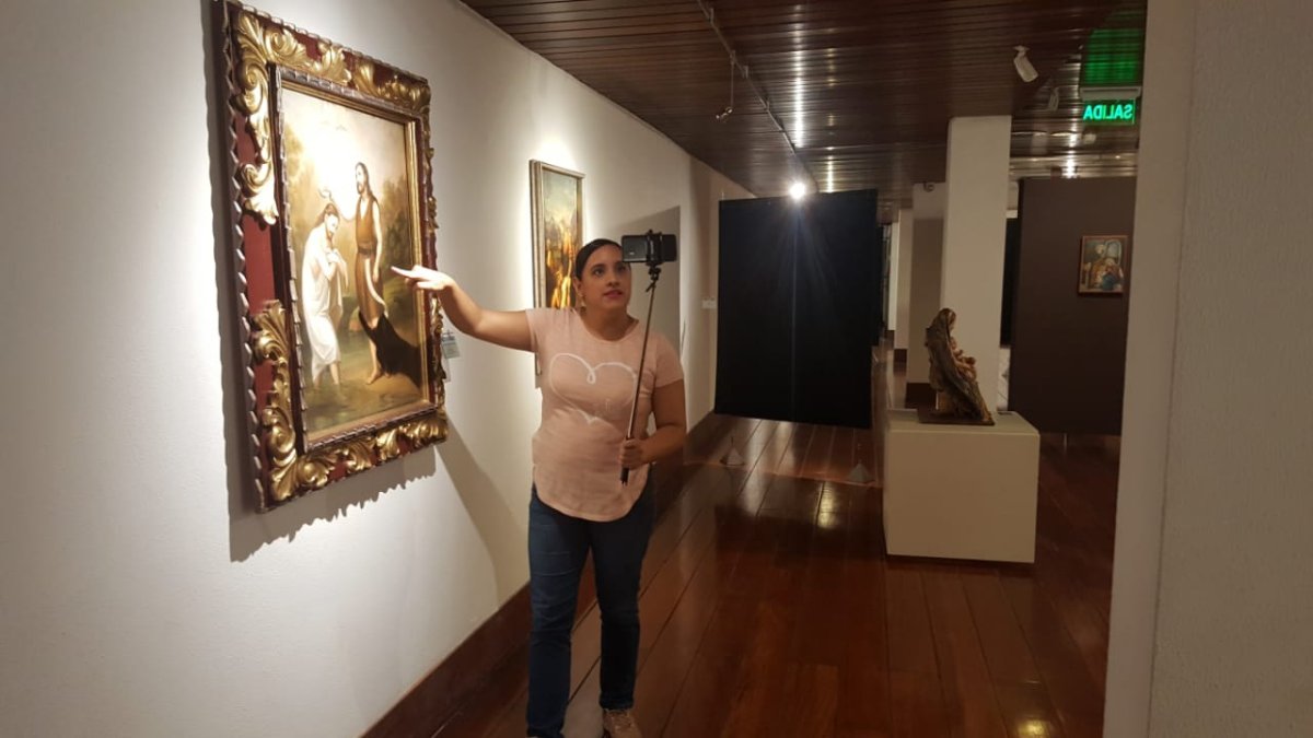 Ingrid Iturralde comparte la historia de las más importantes obras del patrimonio del Museo Nahim Isaías.