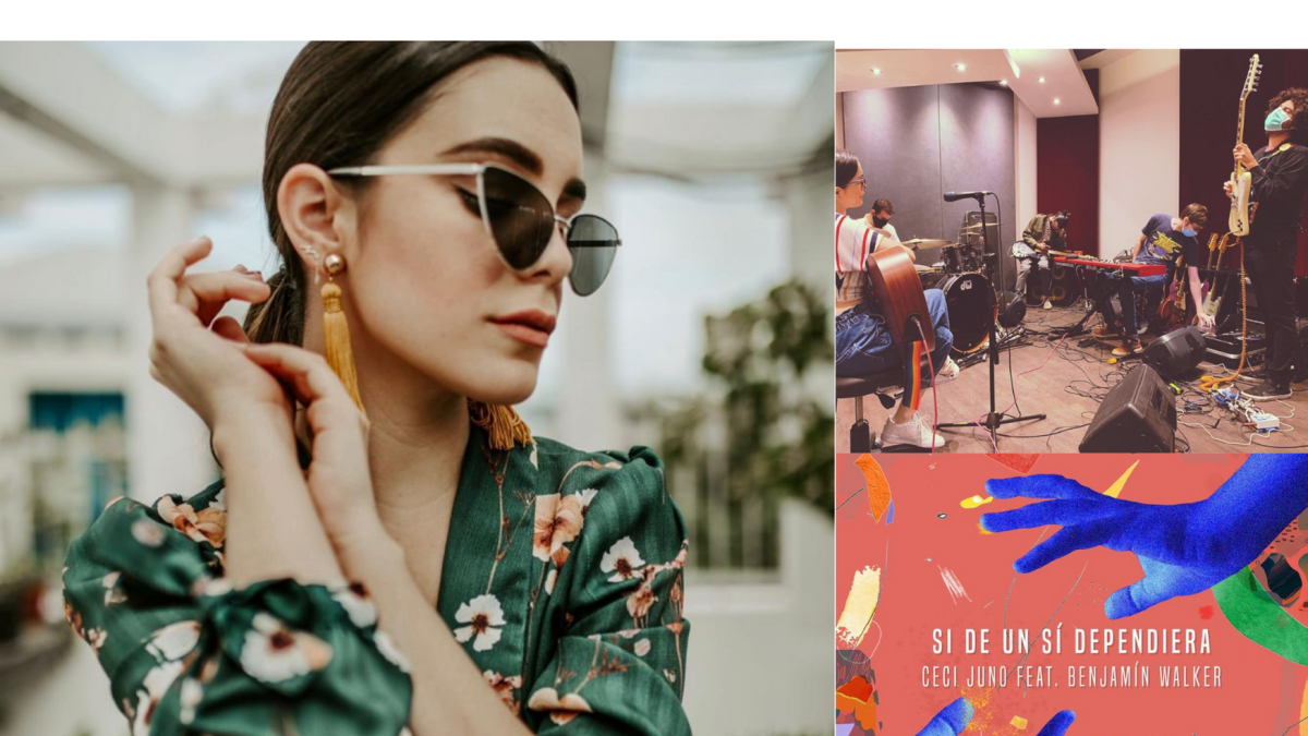 La cantante crea sus temas desde su hogar.