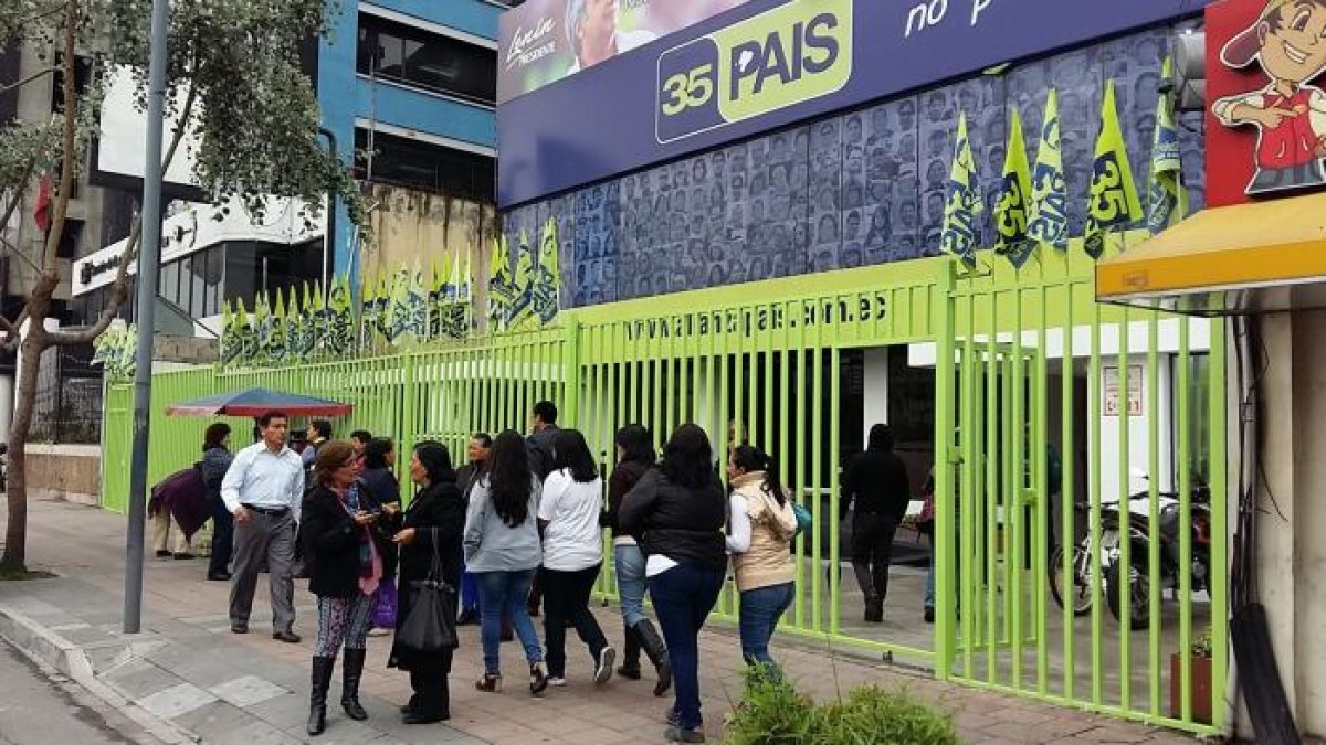 El presidente Lenín Moreno ejerció en muy pocas ocasiones como presidente del movimiento político pese a que fue electo como tal desde 2017.