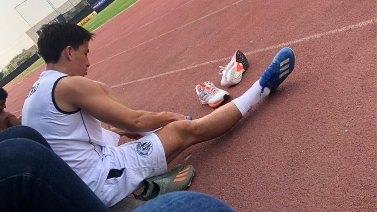 Fernando Gaibor lleva entrenando dos semanas en el Equipo de la Ciudad, que lo fichó finalmente.