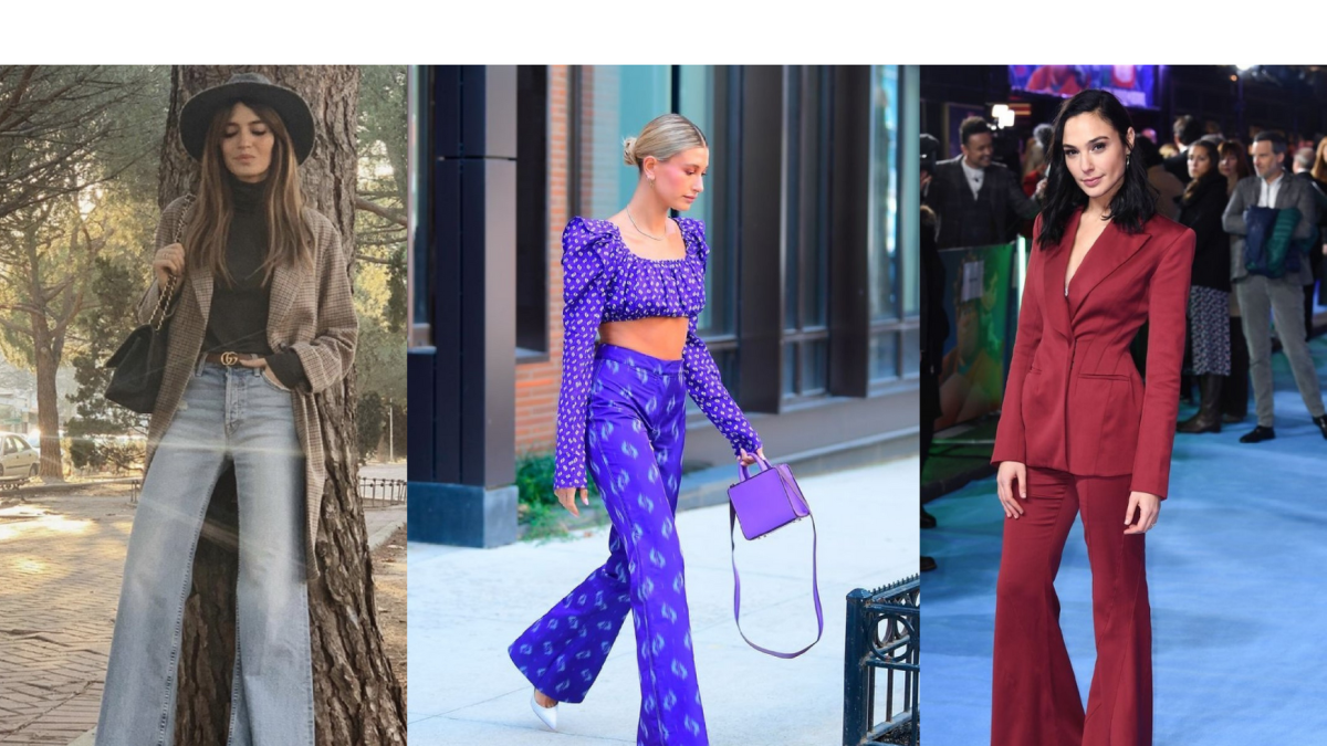 Para salidas casuales, en jean, como el modelo que luce Sara Carbonero (izquierda).