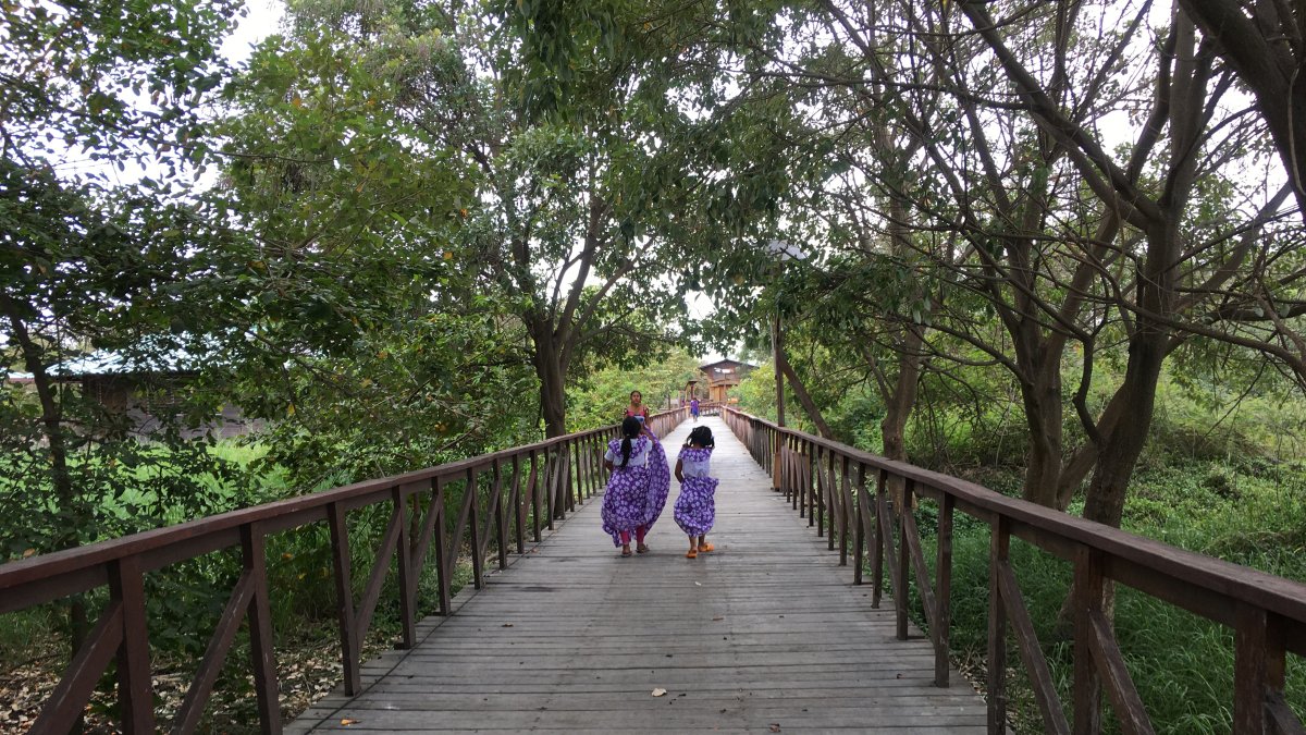 Las camineras de la isla estuvieron deterioradas durante muchos meses.