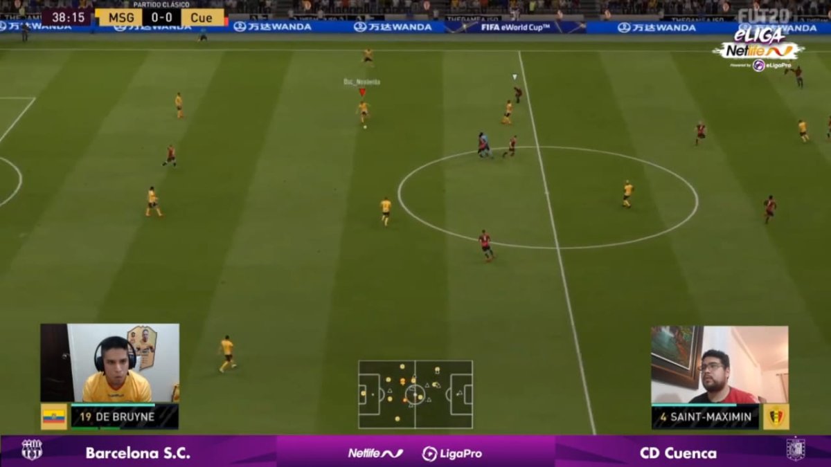 Allan Suárez derrotó a Sebastián Villena del Deportivo Cuenca con un global de 7-2