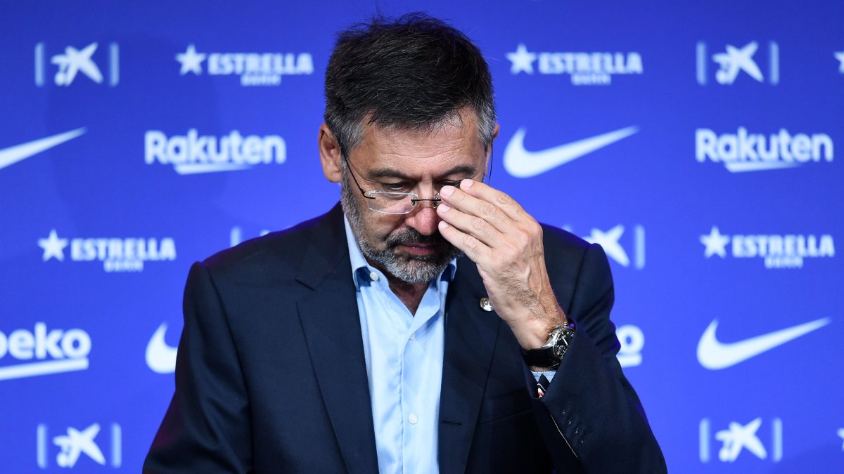 Las cosas no se ven bien para Bertomeu. El presidente del Barcelona vive momentos complicados.