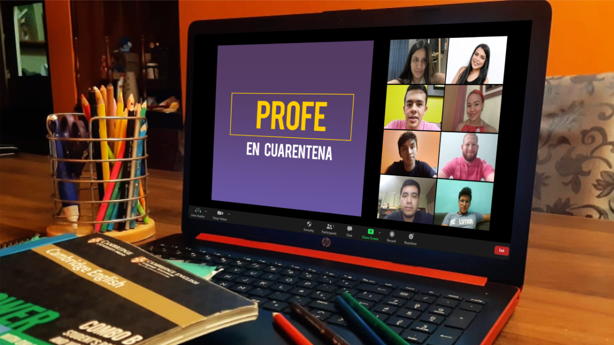 'Profe en cuarentena' es un proyecto que forma parte de la materia de Emprendimiento e Innovación..