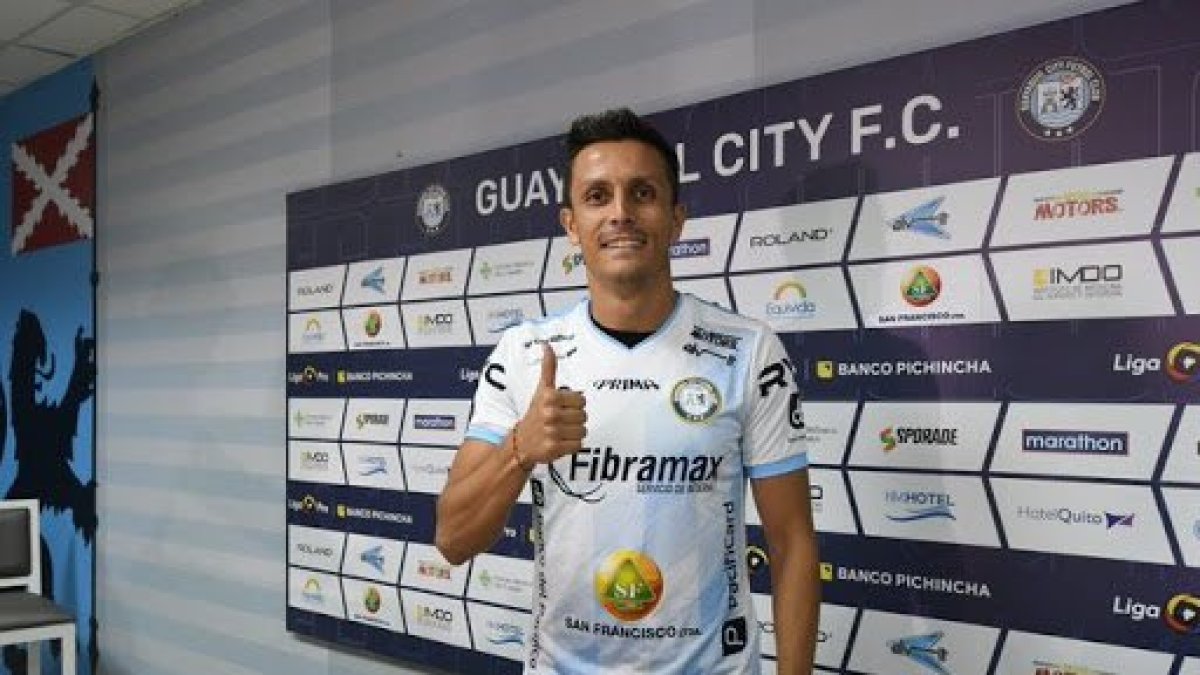 Marcos Mondaini, volante de Guayaquil City, dejó el Equipo de la Ciudad.